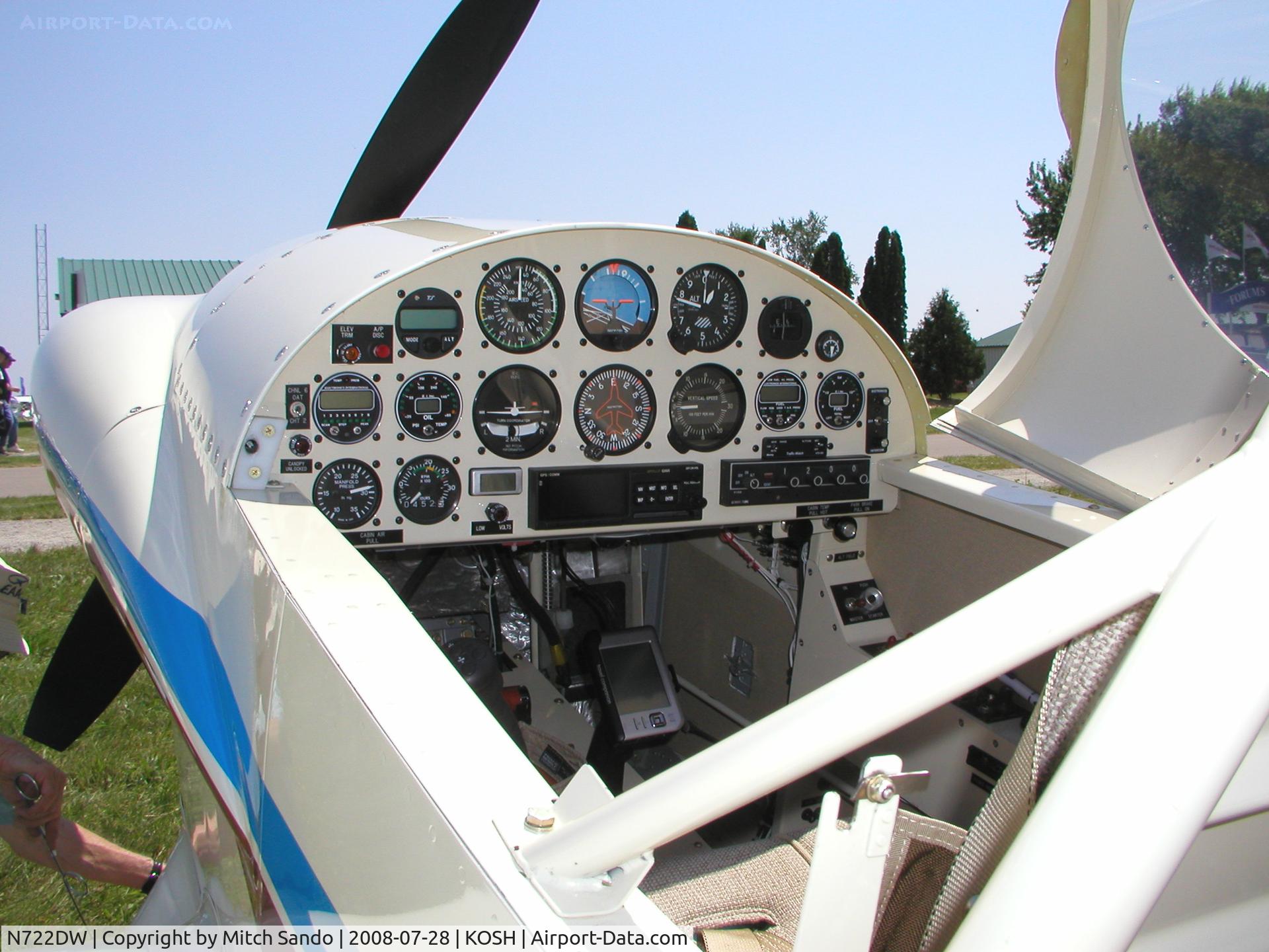 N722DW, 2003 Vans RV-4 C/N 2649, EAA AirVenture 2008.
