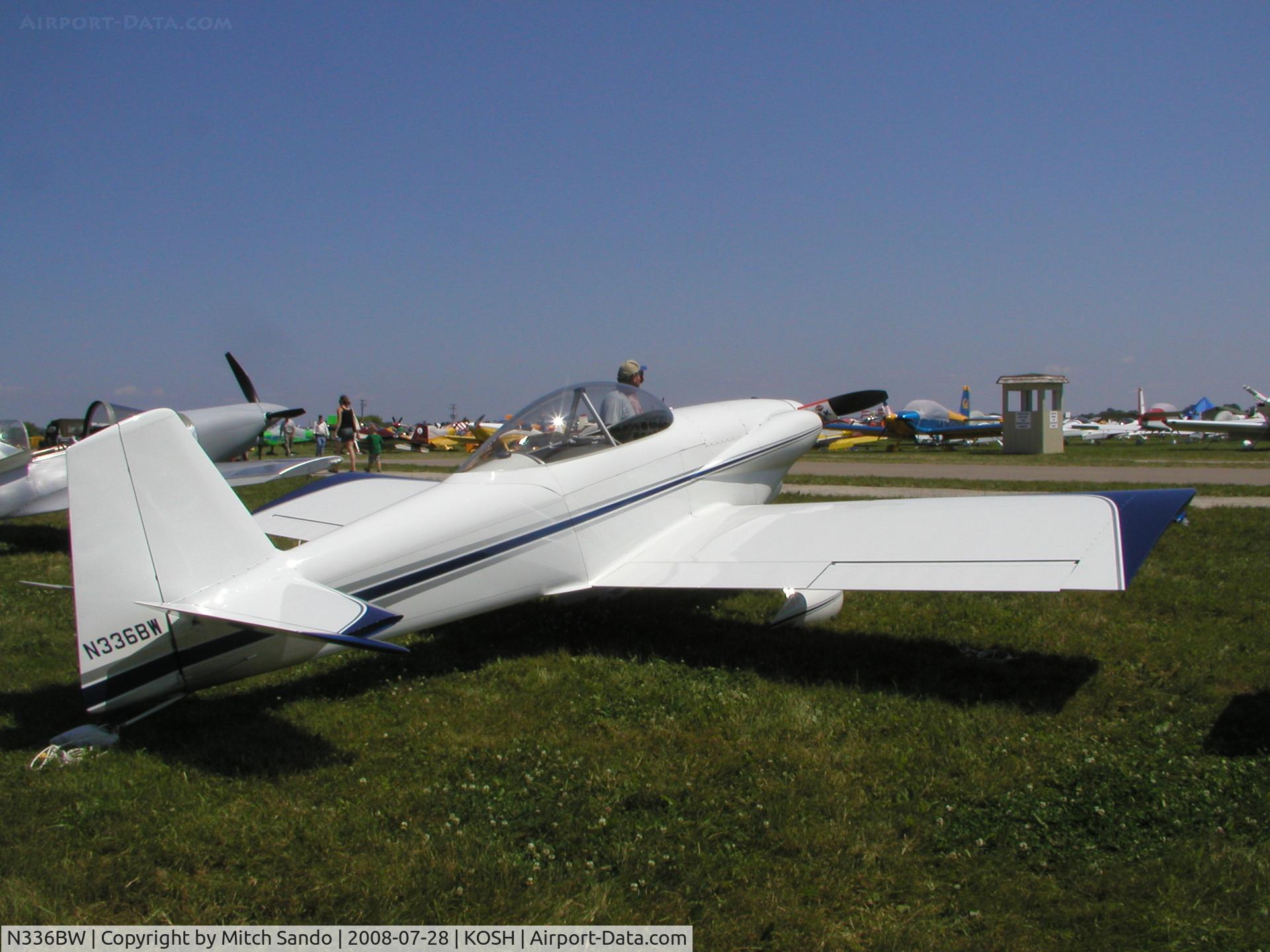 N336BW, 2001 Vans RV-4 C/N 4352, EAA AirVenture 2008.