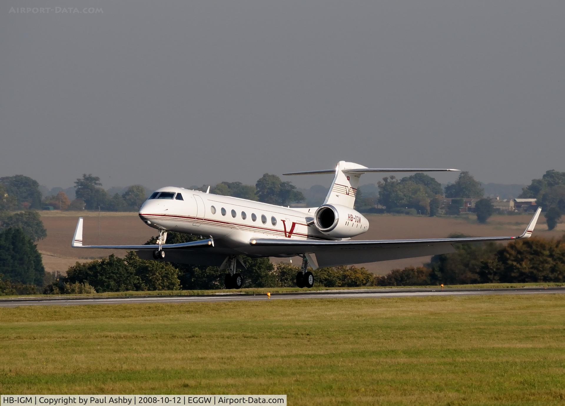 HB-IGM, 2003 Gulfstream Aerospace GV-SP (G550) C/N 5004, Gulfstream Aerospace 550