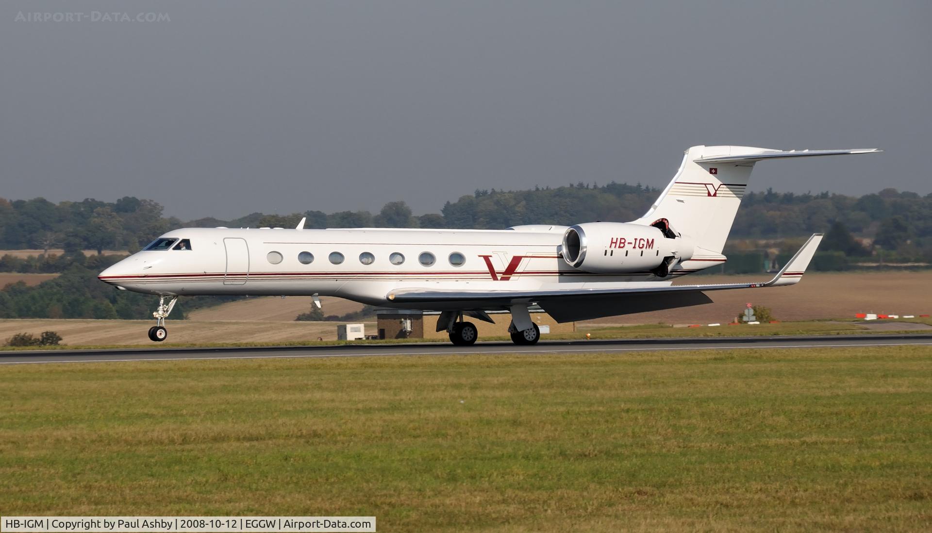 HB-IGM, 2003 Gulfstream Aerospace GV-SP (G550) C/N 5004, Gulfstream Aerospace 550