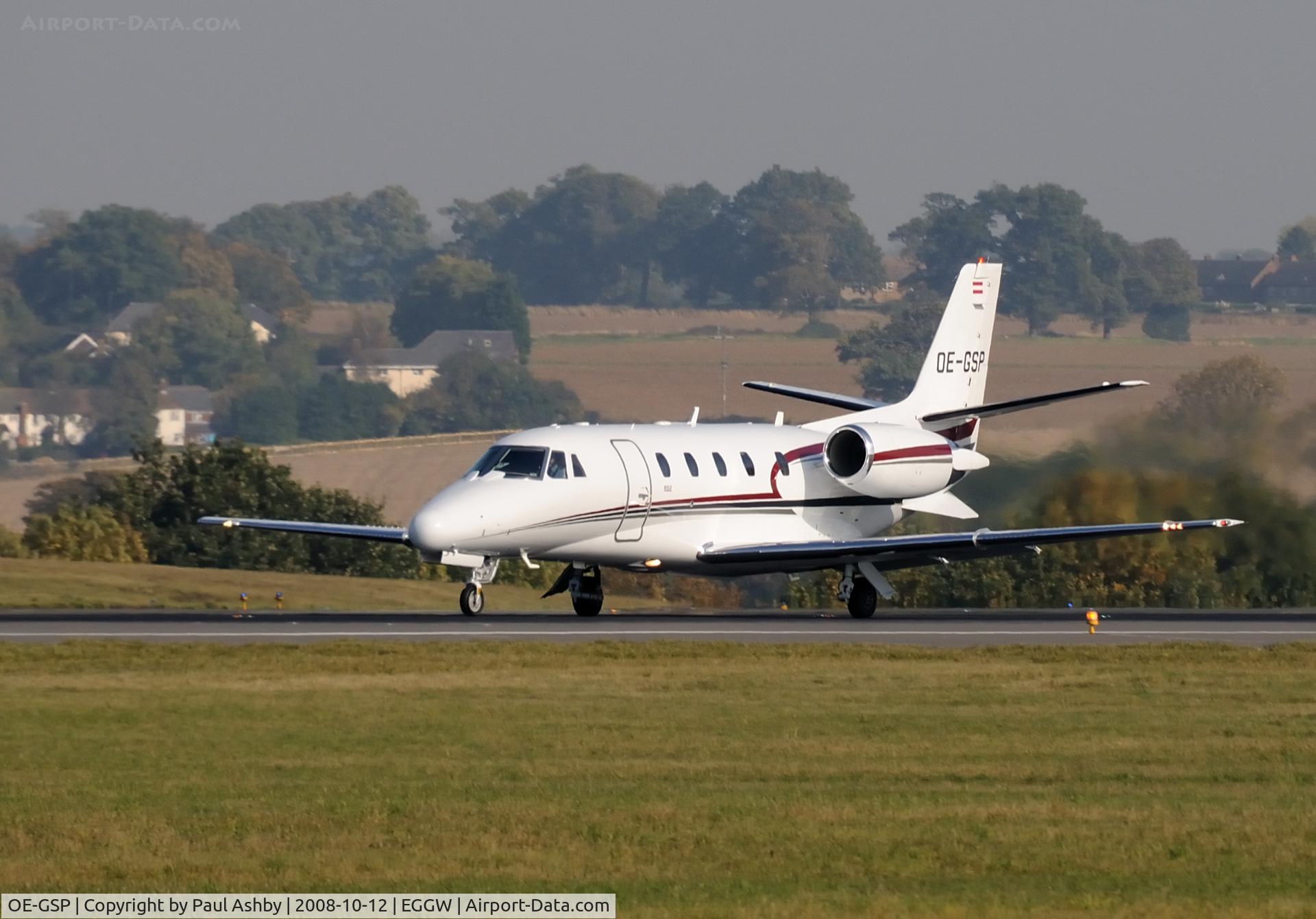 OE-GSP, 2008 Cessna 560XL Citation XLS C/N 560-5756, Cessna 560XL Citation XLS