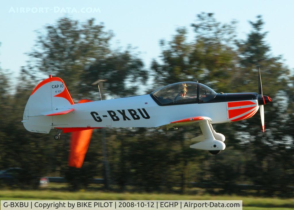G-BXBU, 1980 Mudry CAP-10B C/N 103, POPHAM END OF SEASON FLY-IN