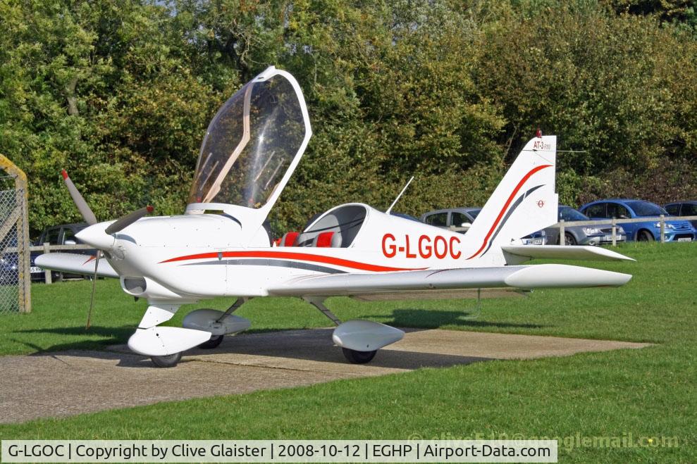 G-LGOC, 2007 Aero AT-3 R100 C/N AT3-020, Registered Owner: LONDON TRANSPORT FLYING CLUB LTD - LGOC is an acronym for London General Omnibus Company