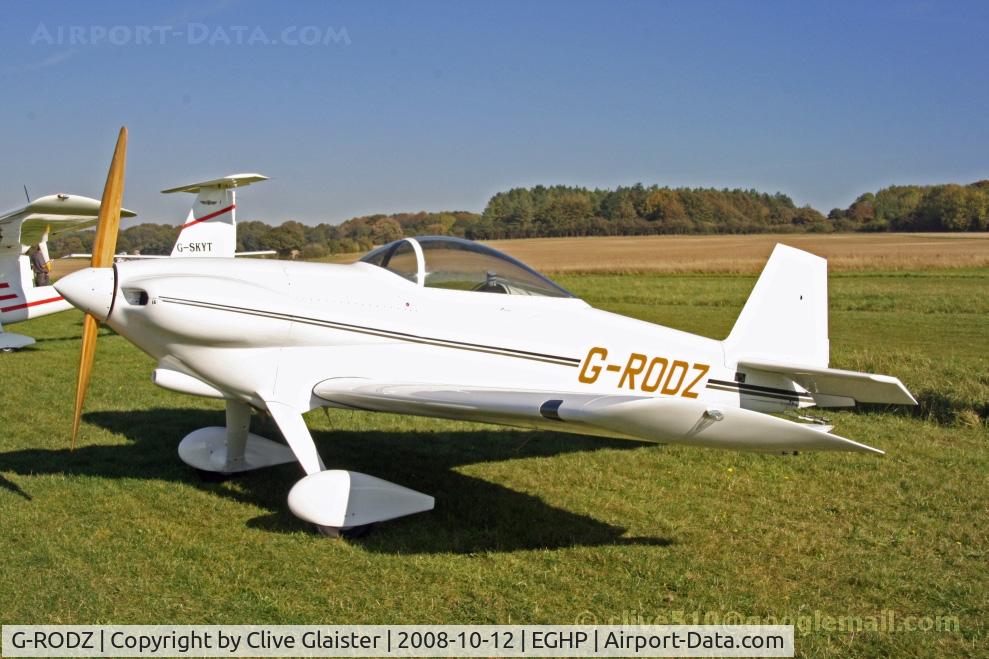 G-RODZ, 2004 Vans RV-3 C/N 10622, Ex: N68AR