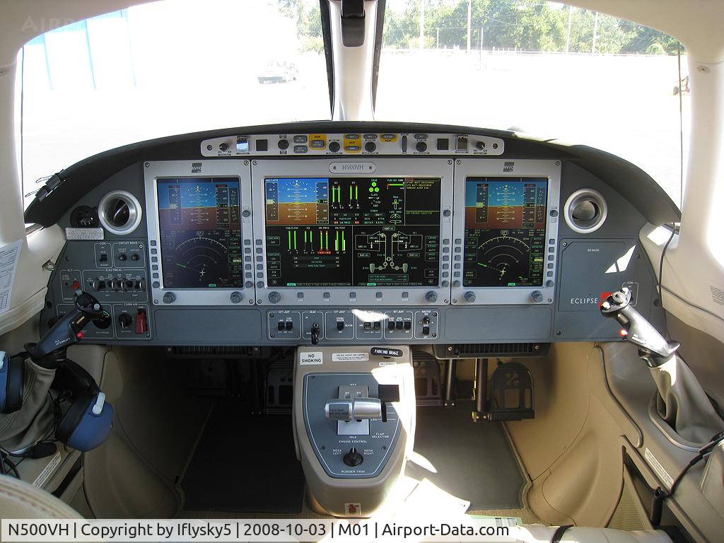 N500VH, 2008 Eclipse Aviation Corp EA500 C/N 000211, N500VH ECLIPSE EA500