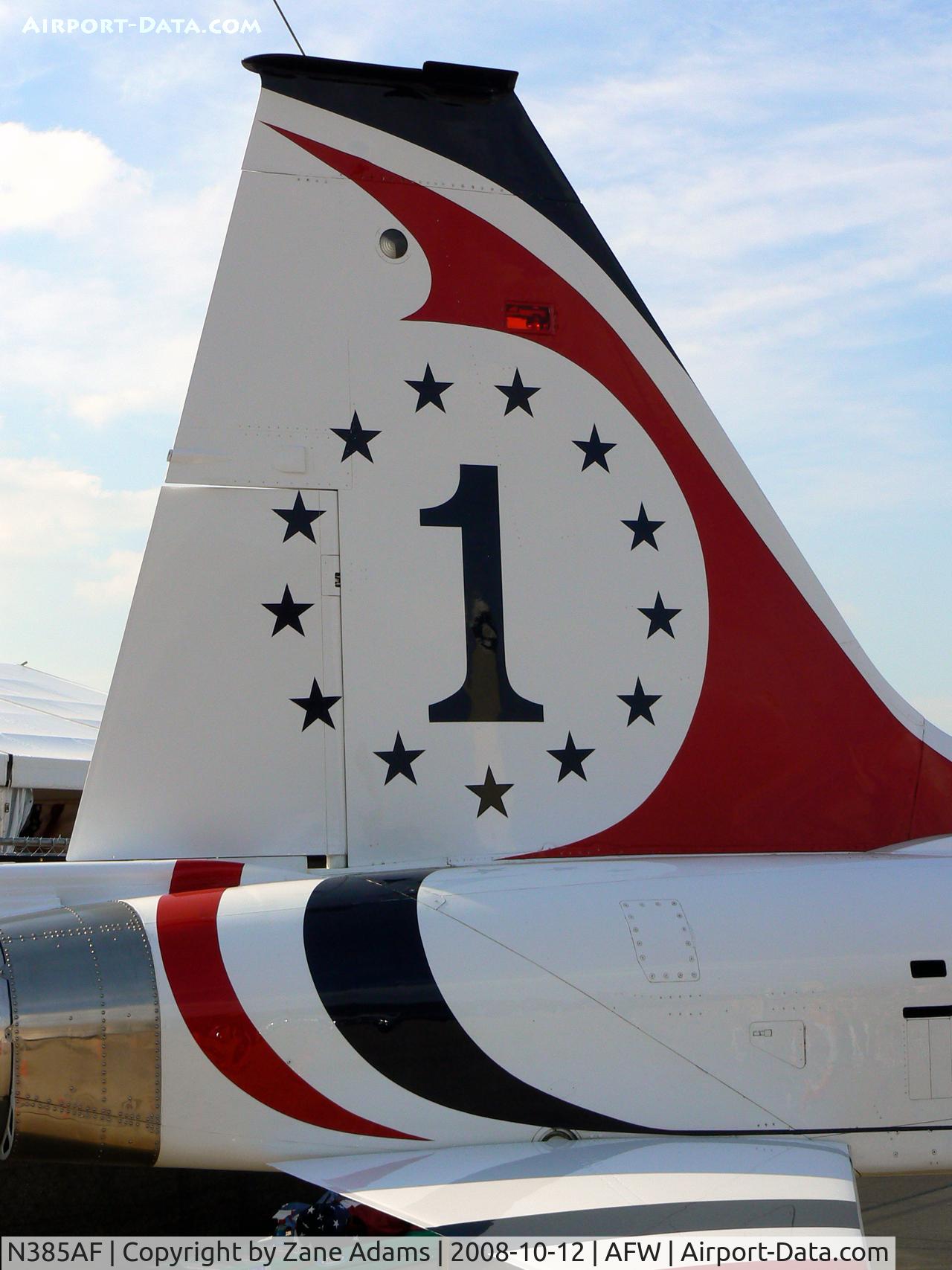 N385AF, 1964 Northrop T-38 C/N 45678, At the 2008 Alliance Airshow - Ross Perot Jr.'s T-38