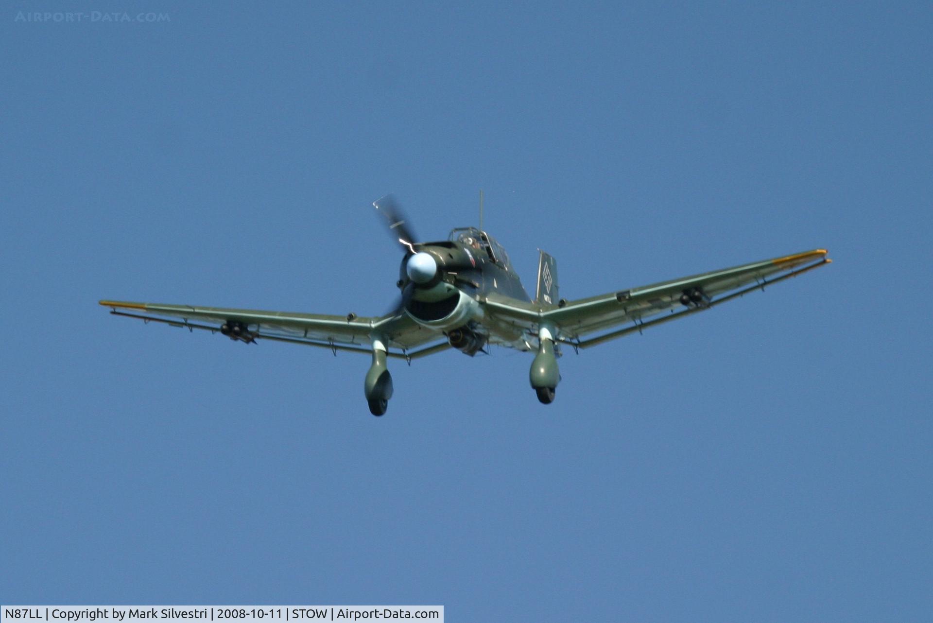 N87LL, 1979 Junkers Ju-87-B Replica C/N S-1, Collings Foundation WWII Reenactment / Open House