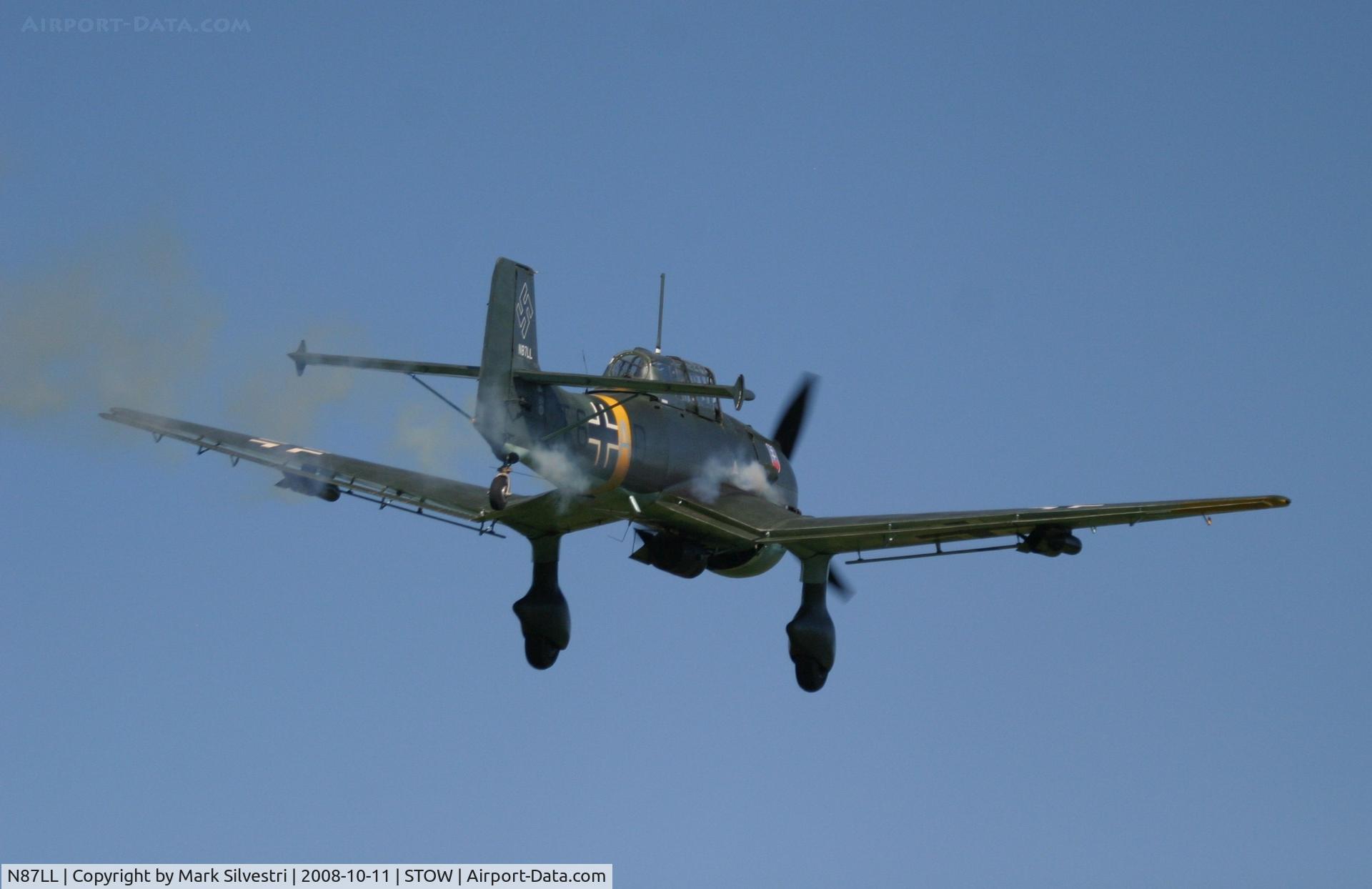 N87LL, 1979 Junkers Ju-87-B Replica C/N S-1, Collings Foundation WWII Reenactment / Open House