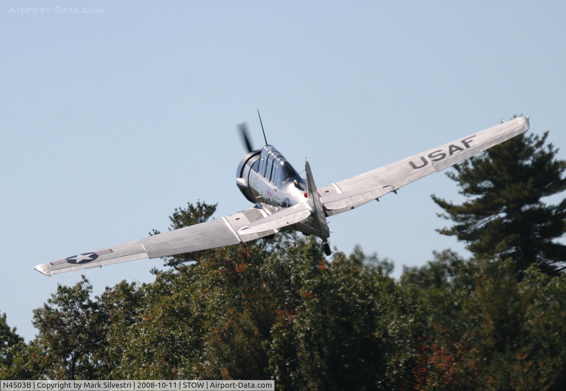 N4503B, 1944 North American AT-6F C/N 121-42583, Collings Foundation WWII Reenactment / Open House