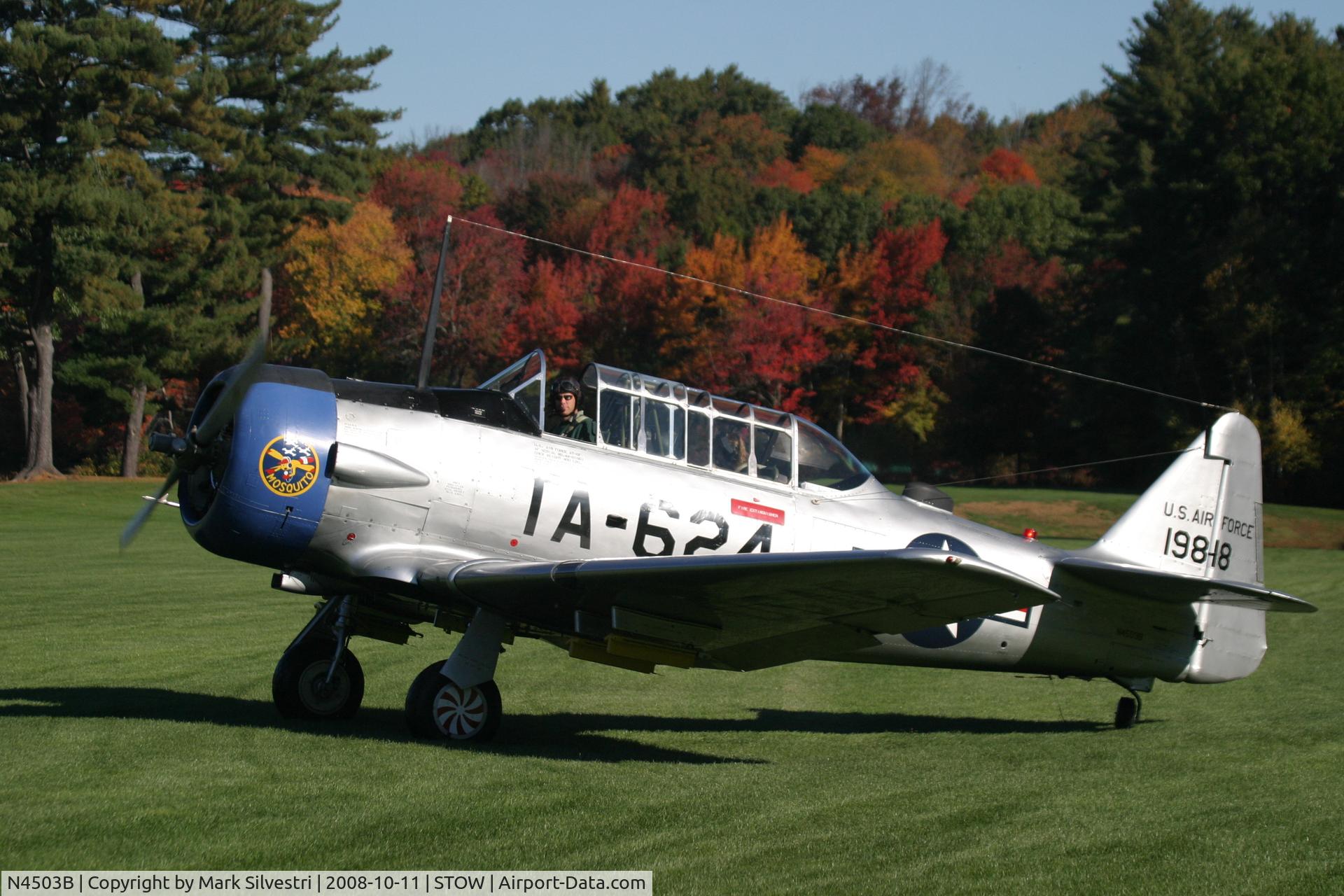 N4503B, 1944 North American AT-6F C/N 121-42583, Collings Foundation WWII Reenactment / Open House