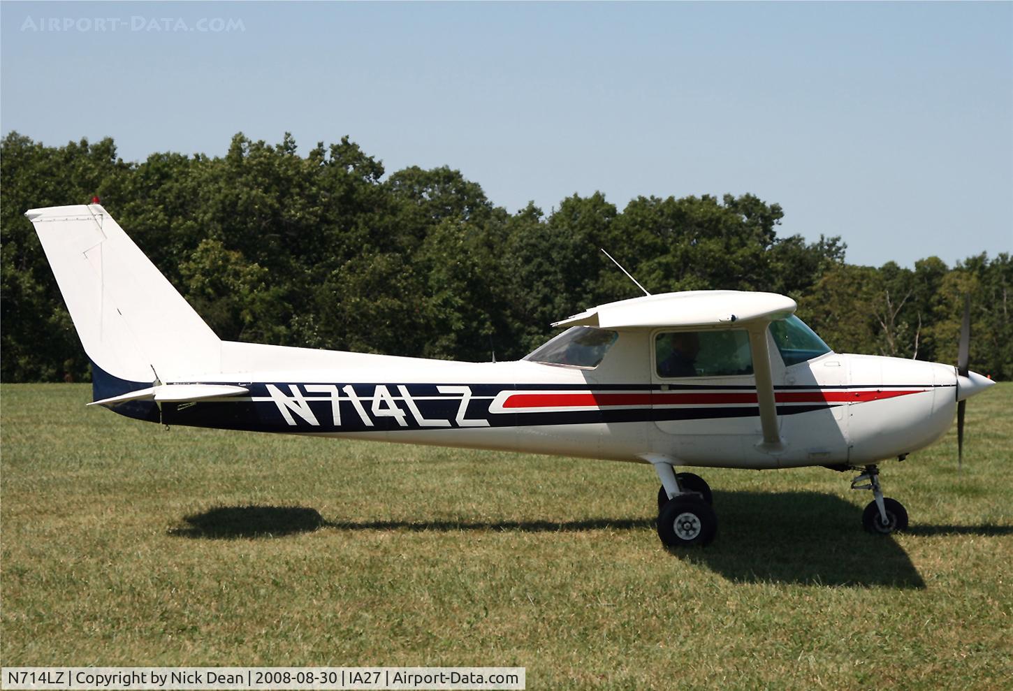 N714LZ, 1977 Cessna 150M C/N 15079270, /