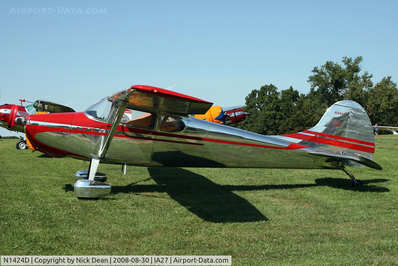 N1424D, 1951 Cessna 170A C/N 20136, /