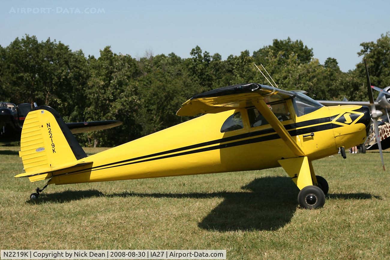 N2219K, 1947 Silvaire Luscombe 8A C/N 4946, /