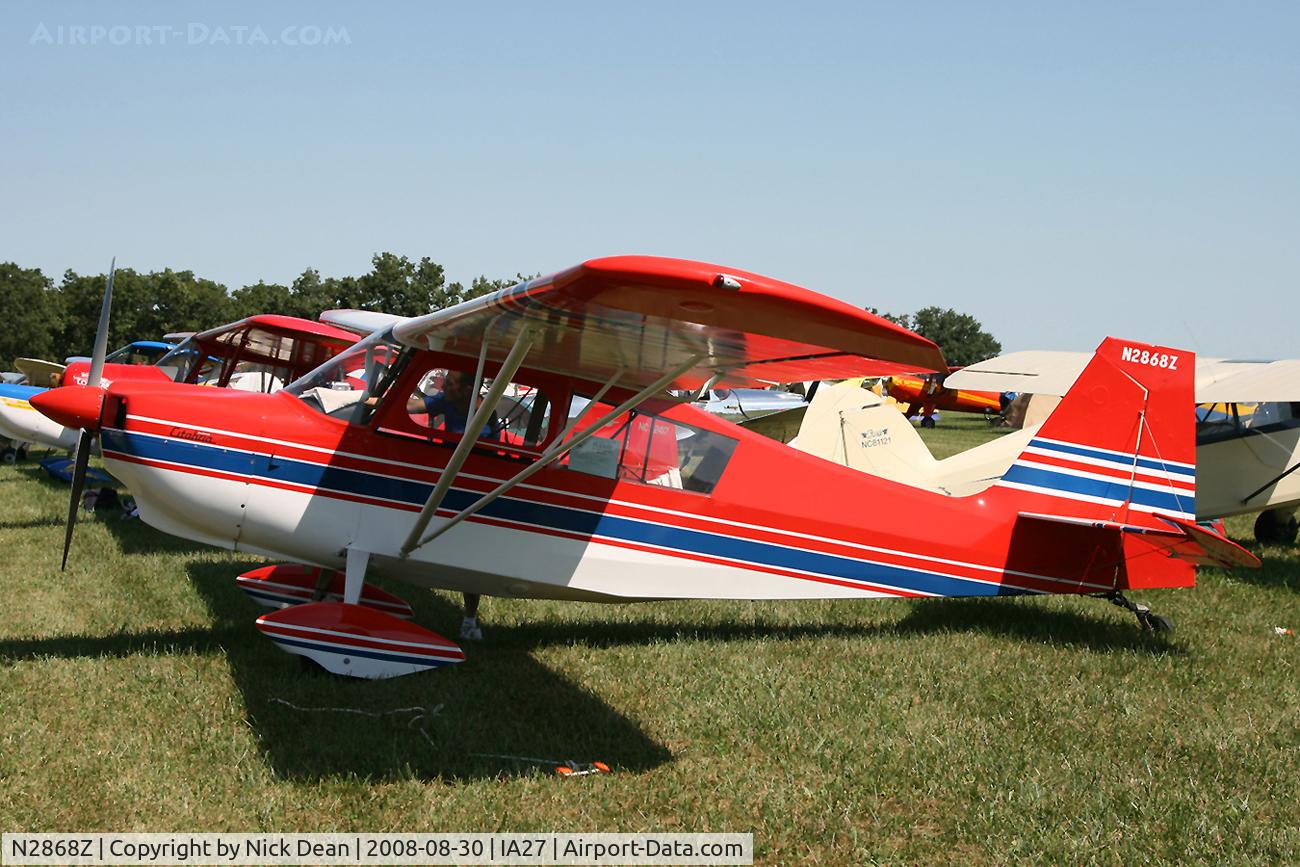 N2868Z, 1978 Bellanca 7ECA Citabria C/N 1237-78, /