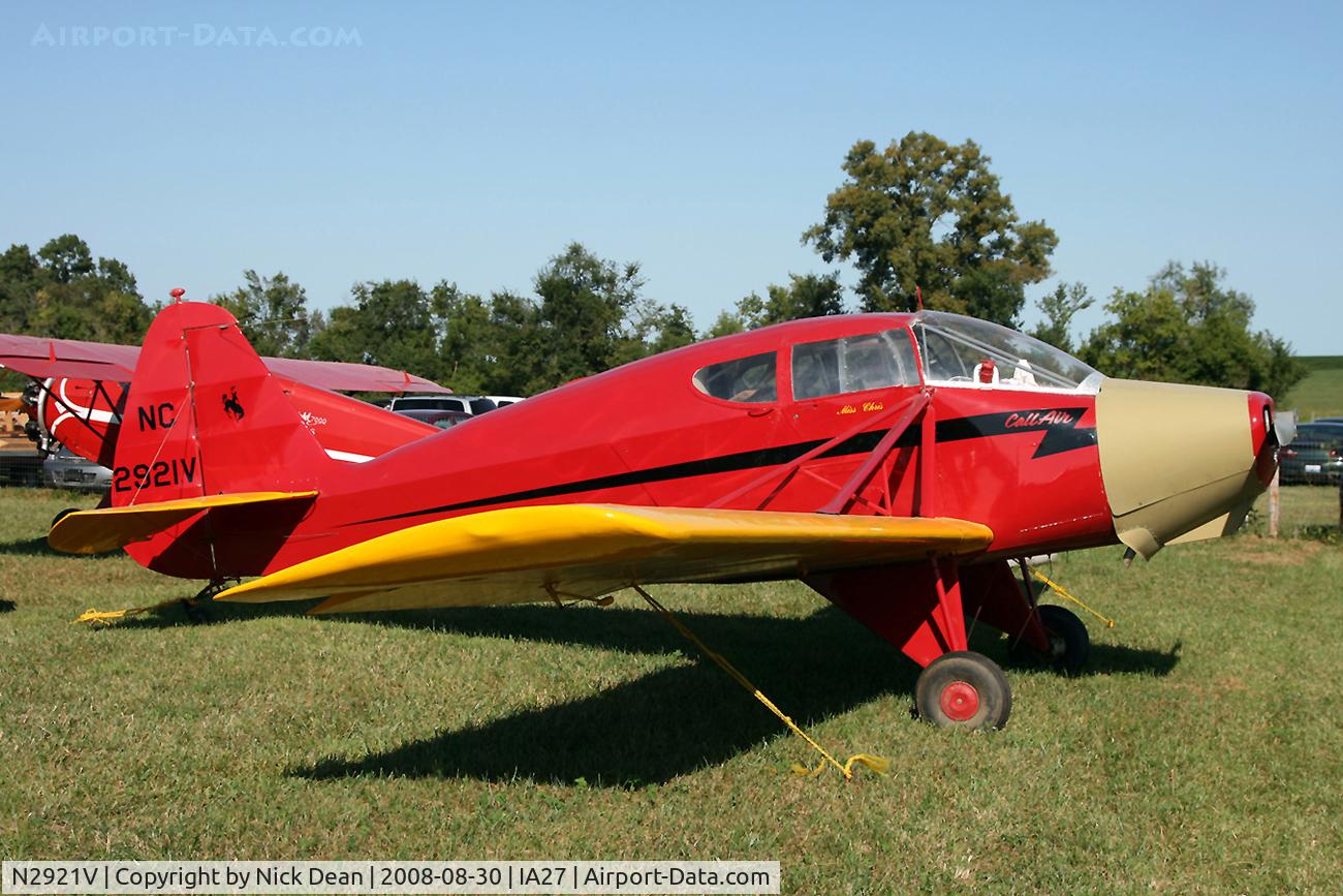 N2921V, 1956 Callair A-2 C/N 136, /