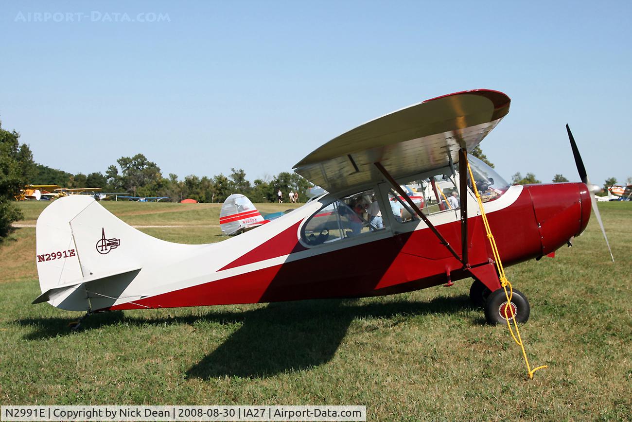 N2991E, 1946 Aeronca 7DC C/N 7AC-6578, /