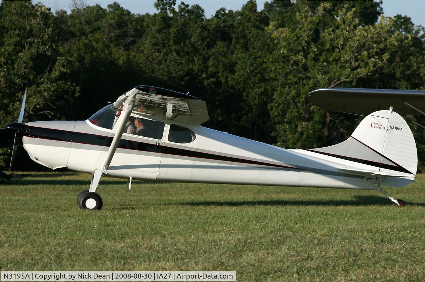 N3195A, 1953 Cessna 170B C/N 25839, /