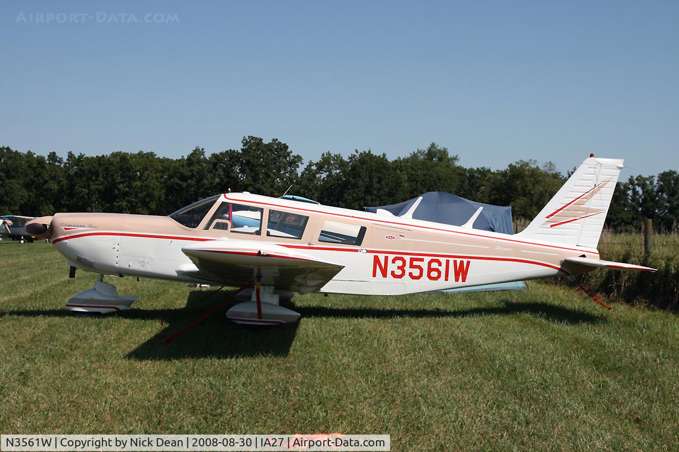 N3561W, 1966 Piper PA-32-260 Cherokee Six C/N 32-451, /