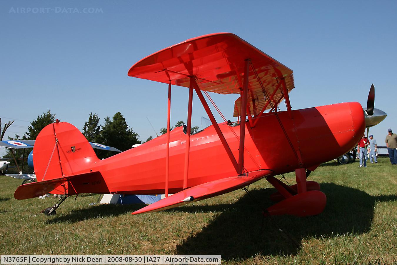N3765F, 1977 Great Lakes 2T-1A-2 Sport Trainer C/N 0760, IA27