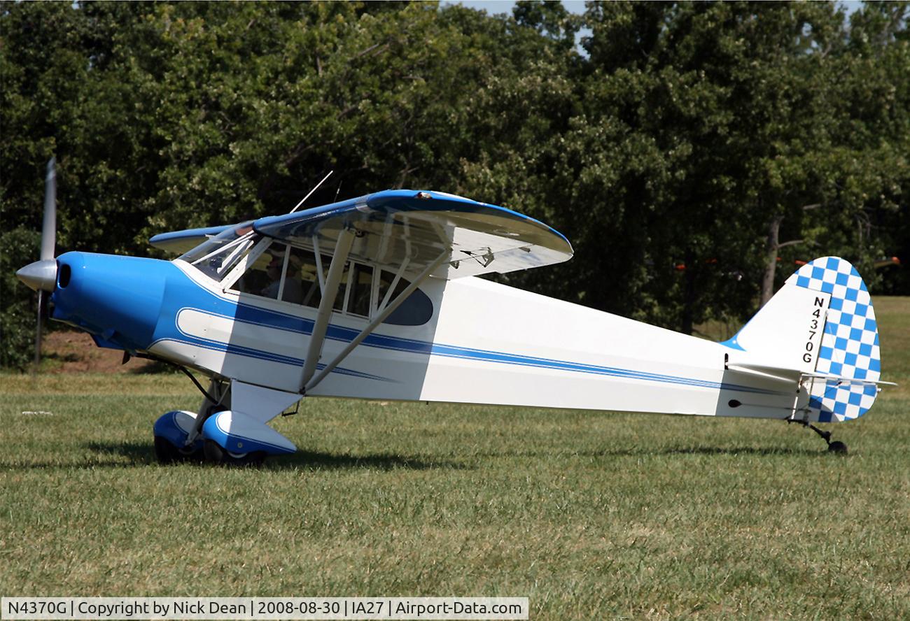 N4370G, 2002 Lamb Ronald D CUBBY PA-18 C/N RDL-4, /