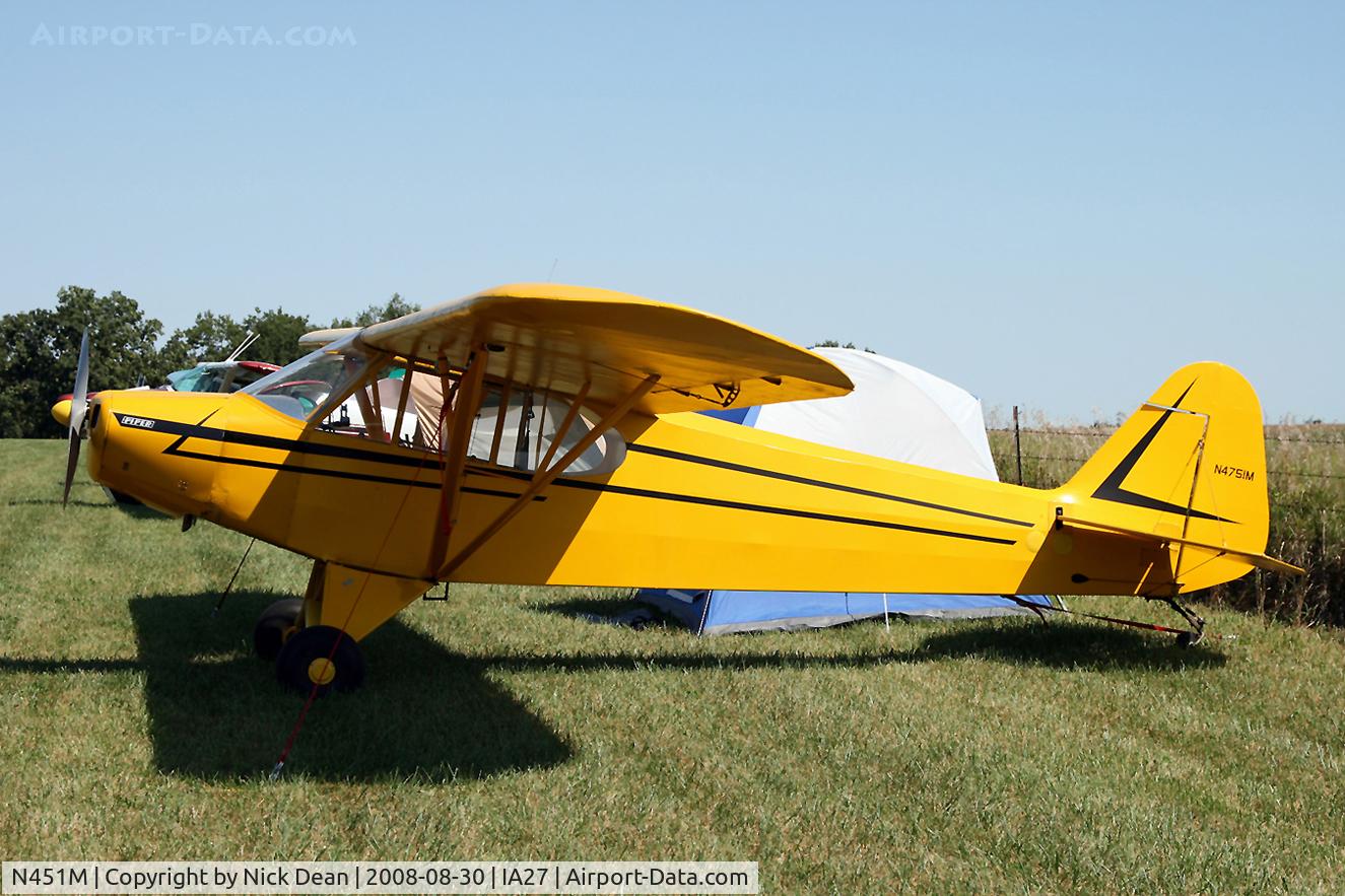 N451M, 1980 Mckain Michael M JUNSTER-I C/N 42751, /