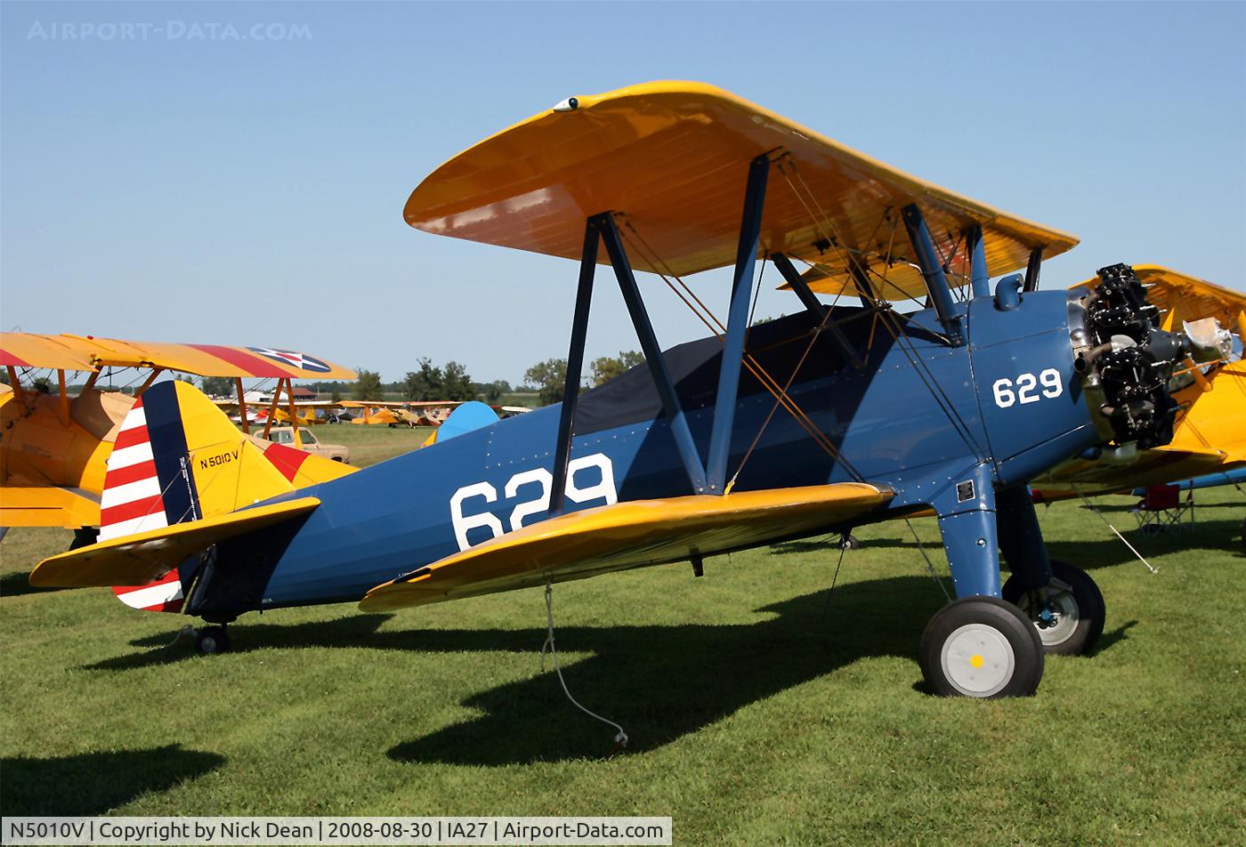 N5010V, 1943 Boeing E75 C/N 75-5351, /