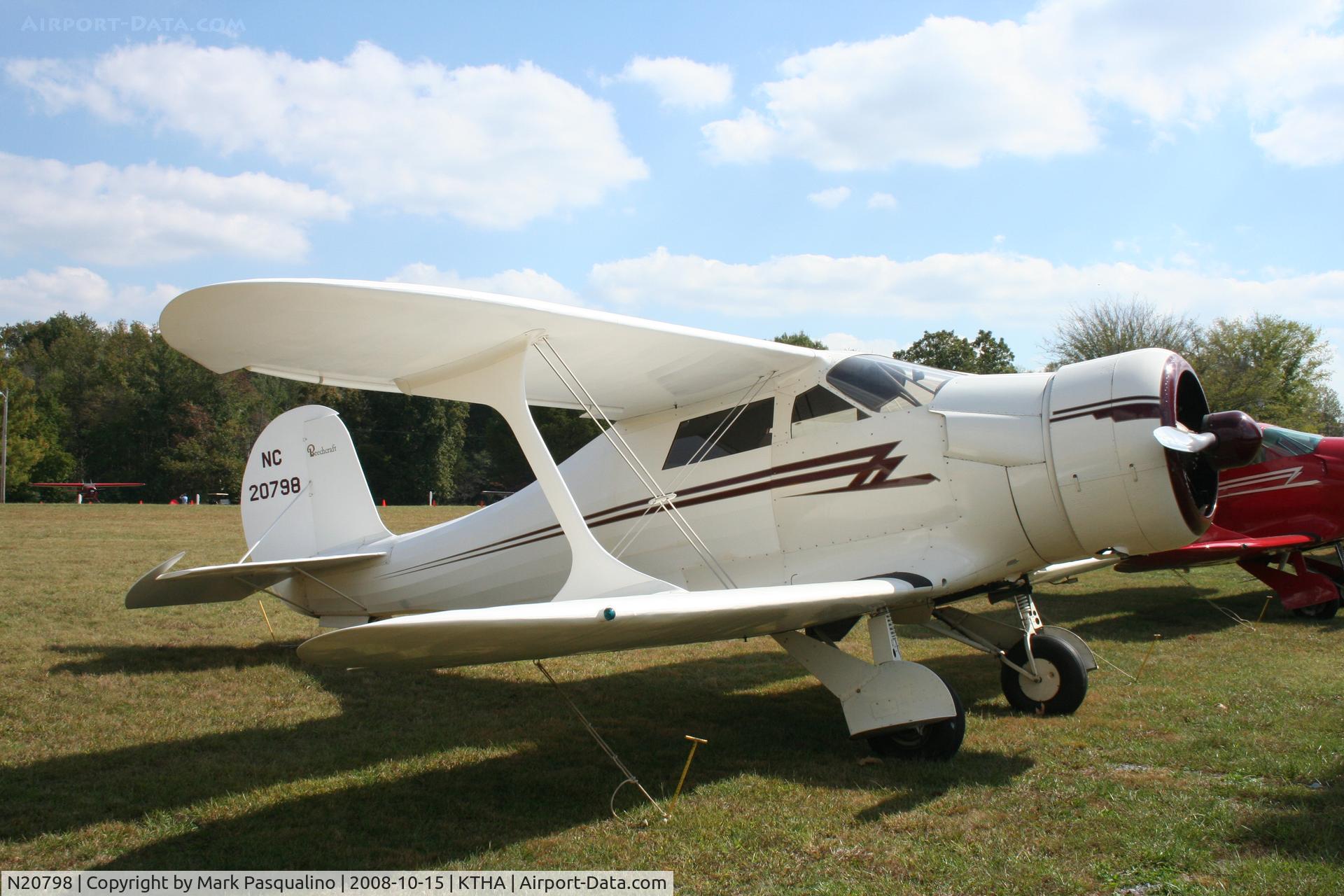 N20798, 1939 Beech F17D Staggerwing C/N 333, Beech F17D