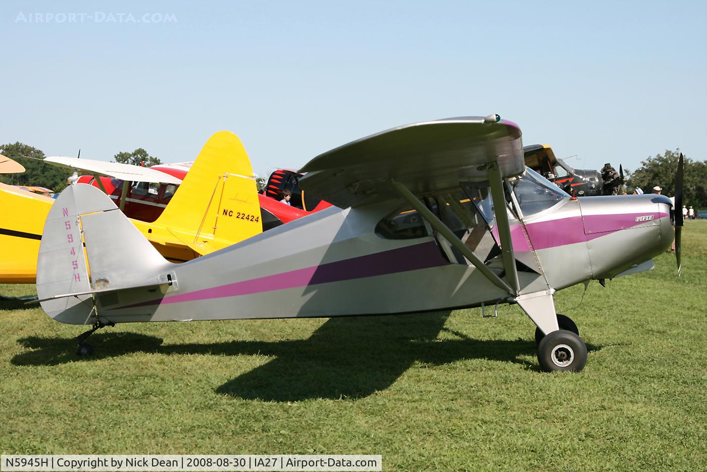 N5945H, 1949 Piper PA-16 Clipper C/N 16-568, /