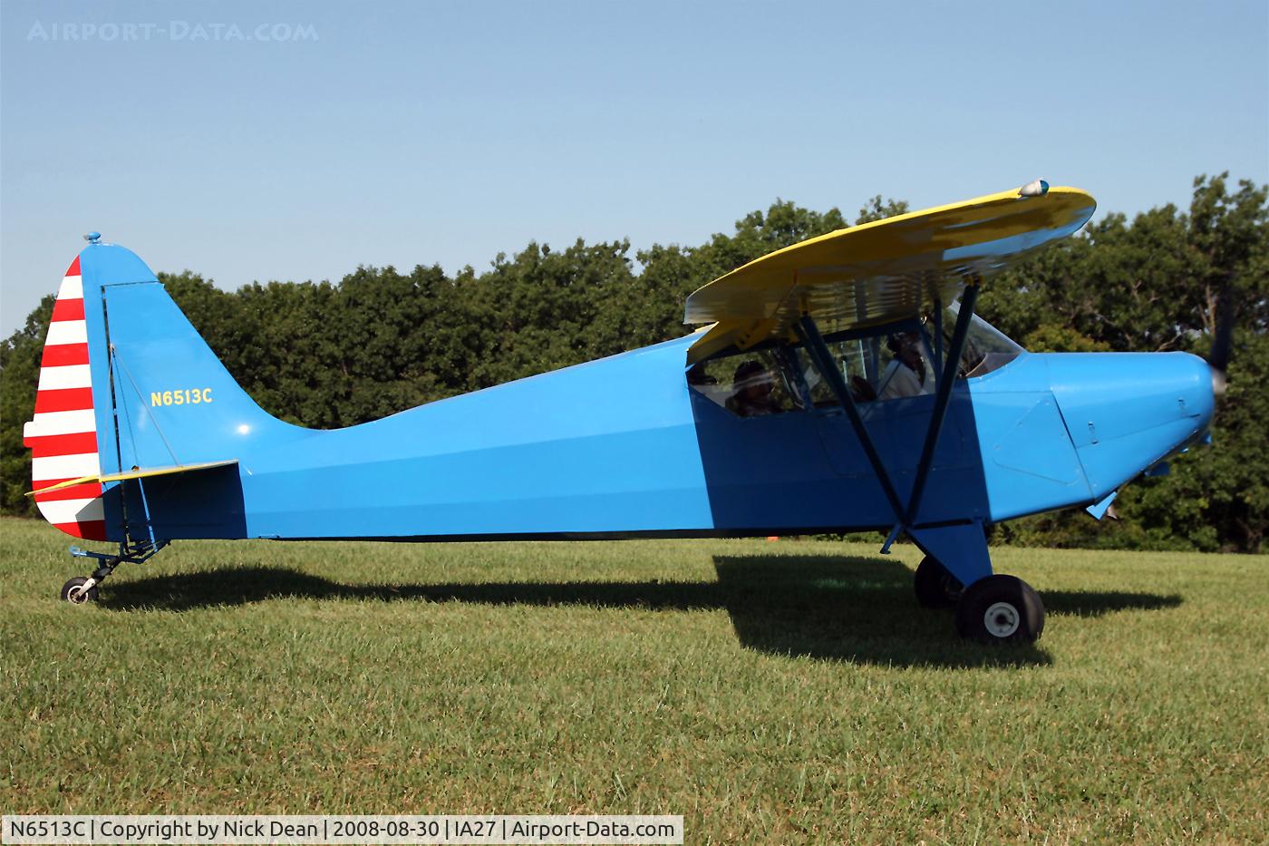 N6513C, Interstate S-1B1 Cadet C/N 43-2653, /