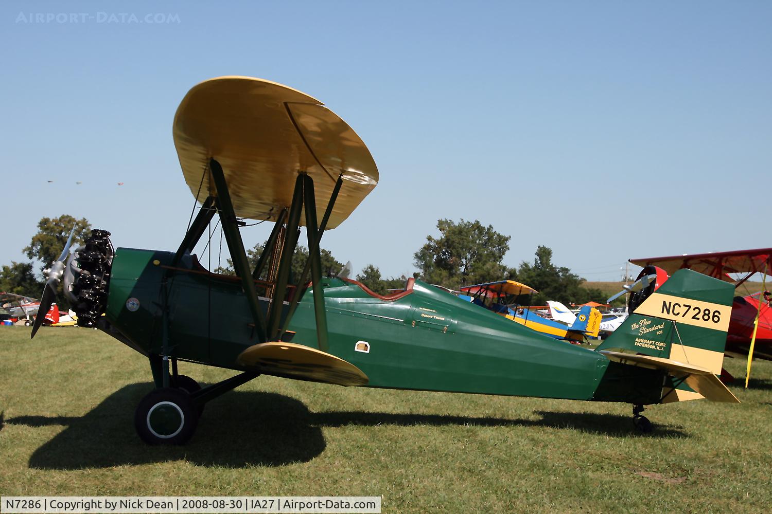 N7286, 1941 New Standard D-25A C/N 167W, /