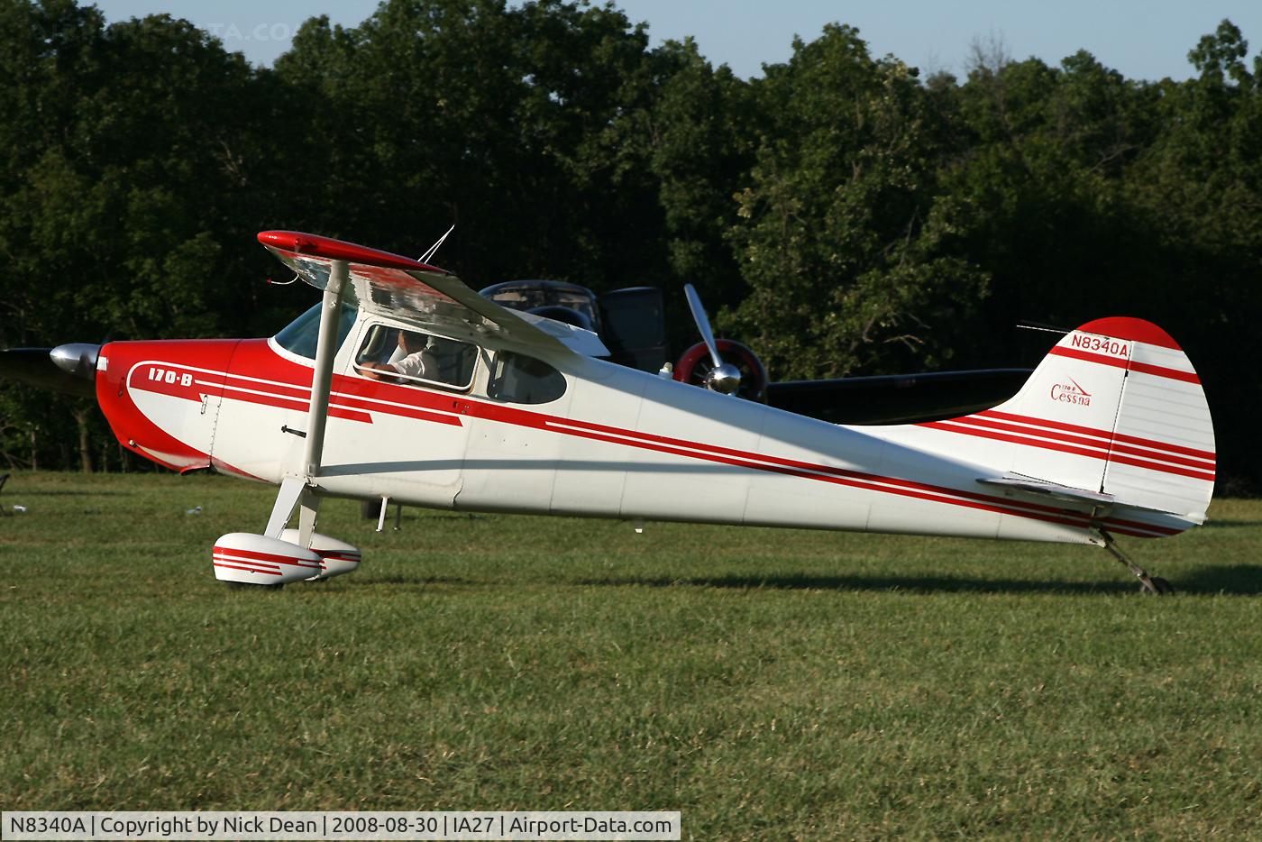 N8340A, 1952 Cessna 170B C/N 25192, /
