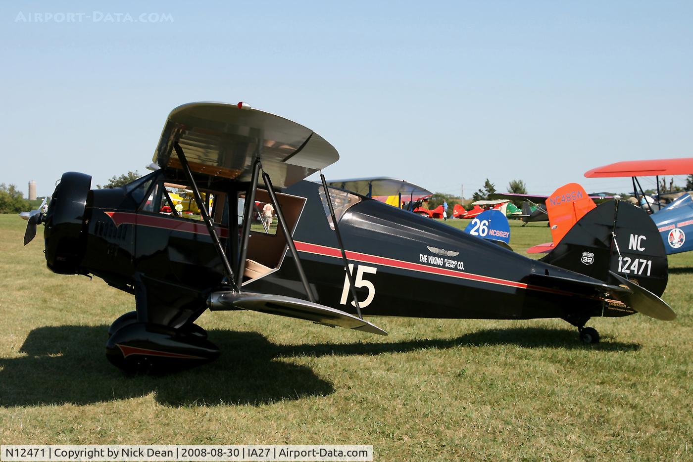 N12471, 1932 Waco UEC C/N 3637, /
