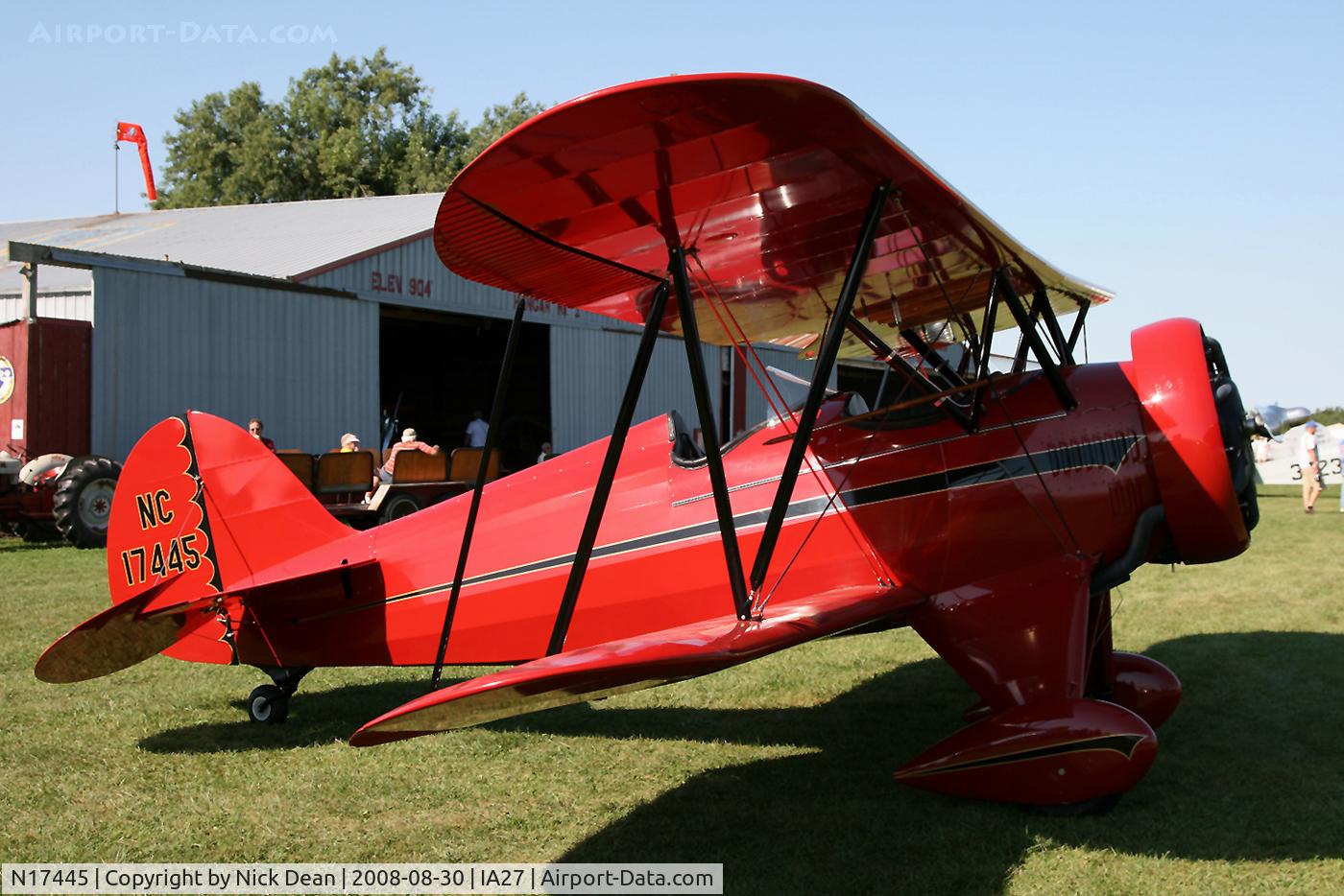 N17445, 1931 Waco QCF C/N 3496, /