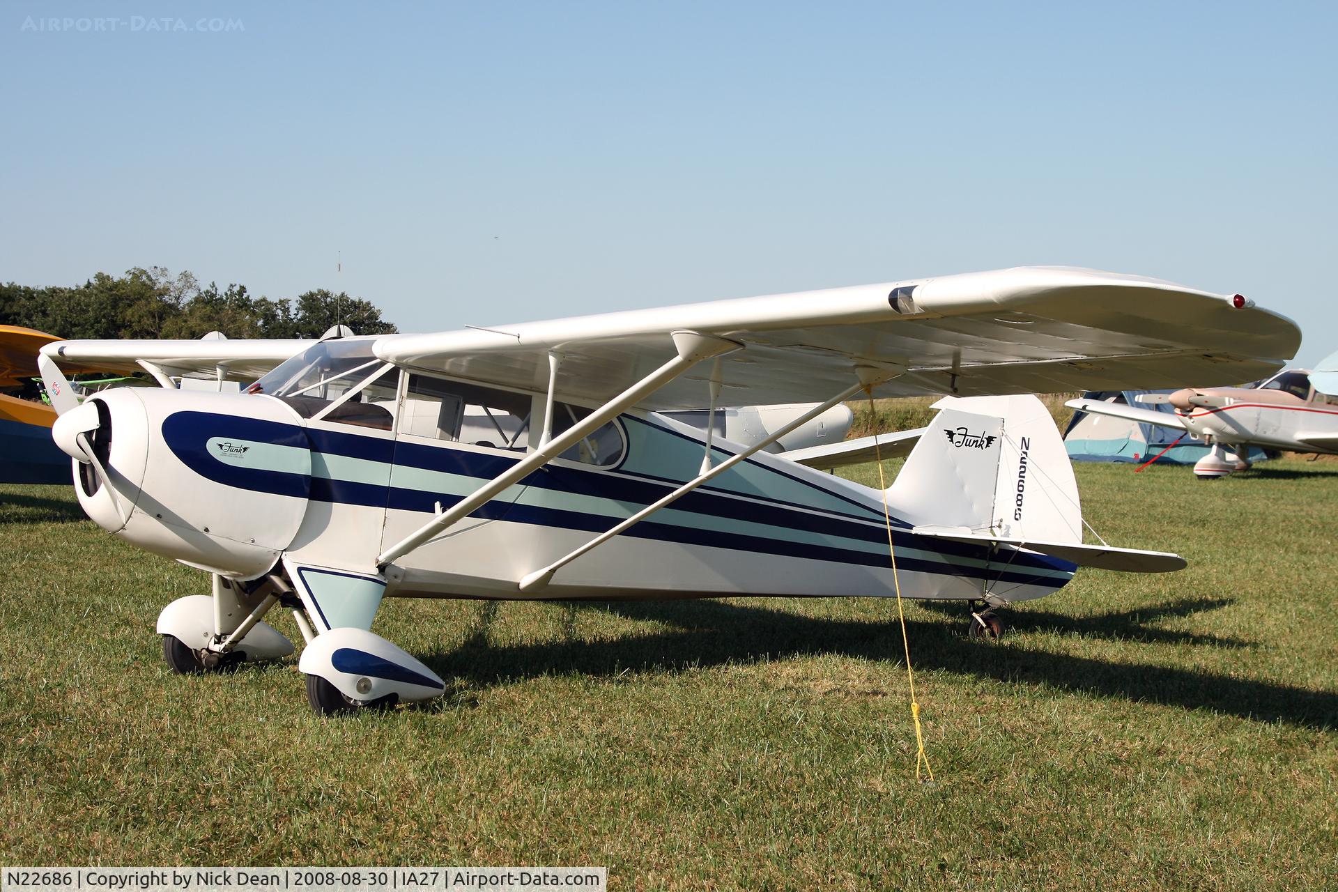 N22686, 1939 McClish Funk B85C C/N 13, /