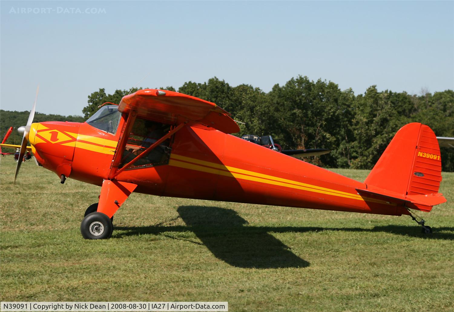 N39091, 1941 Luscombe 8A C/N 1852, IA27