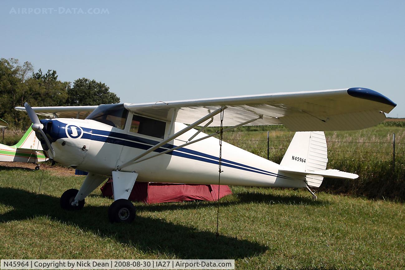 N45964, 1946 Luscombe 8A C/N 2491, /