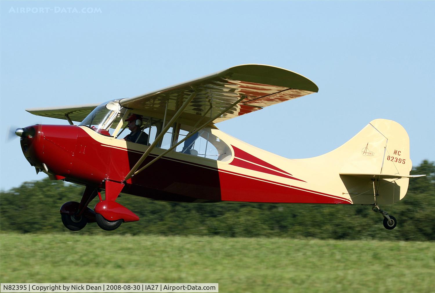 N82395, 1946 Aeronca 7AC Champion C/N 7AC-1028, /