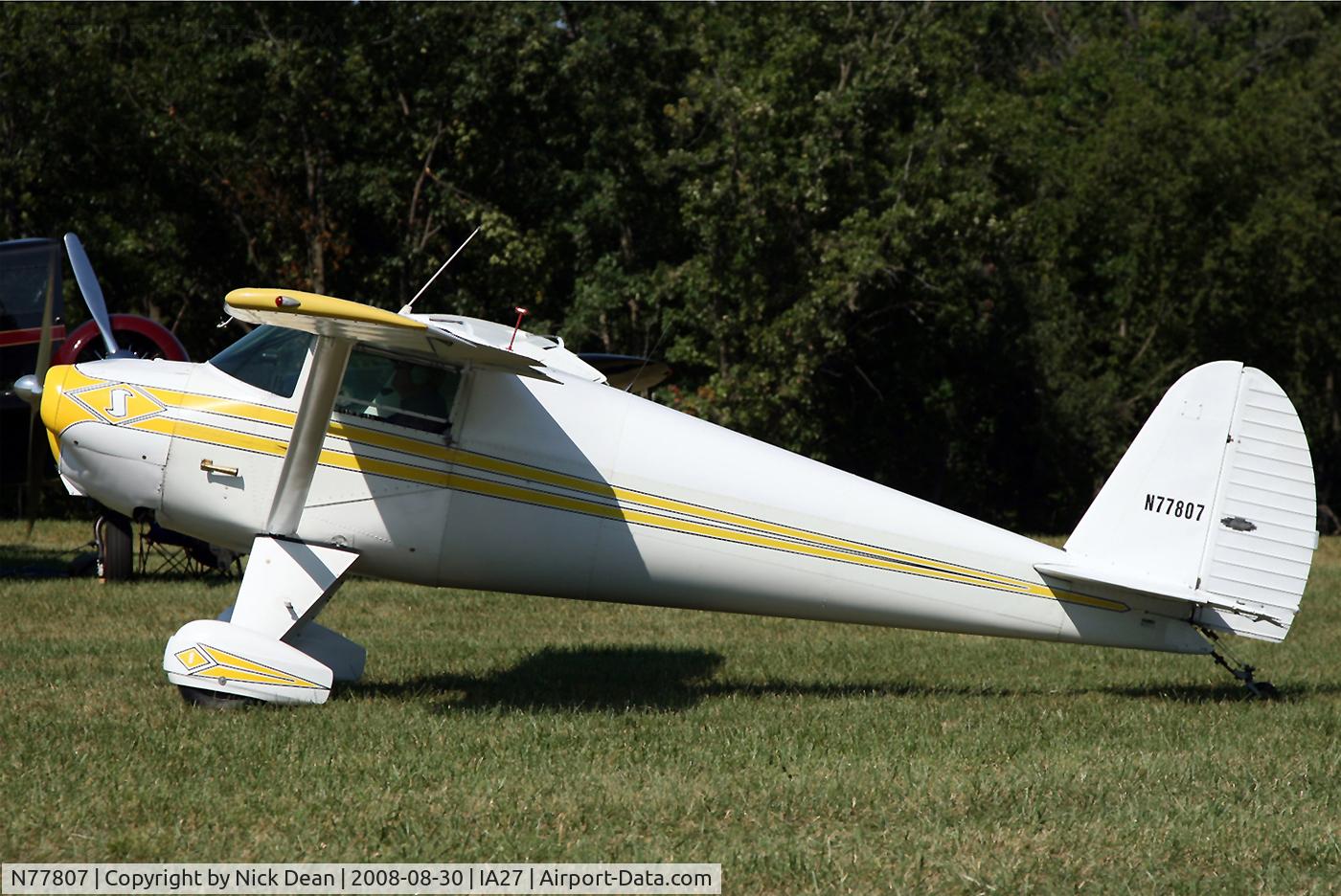 N77807, 1946 Luscombe 8A C/N 3534, /