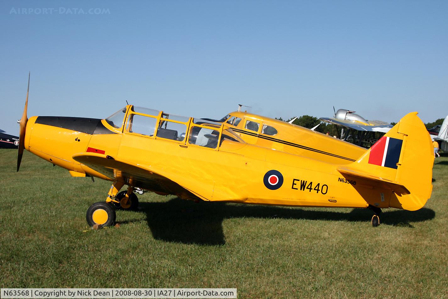 N63568, 1943 Fairchild M-62A-3 Cornell II C/N T43-4499, /