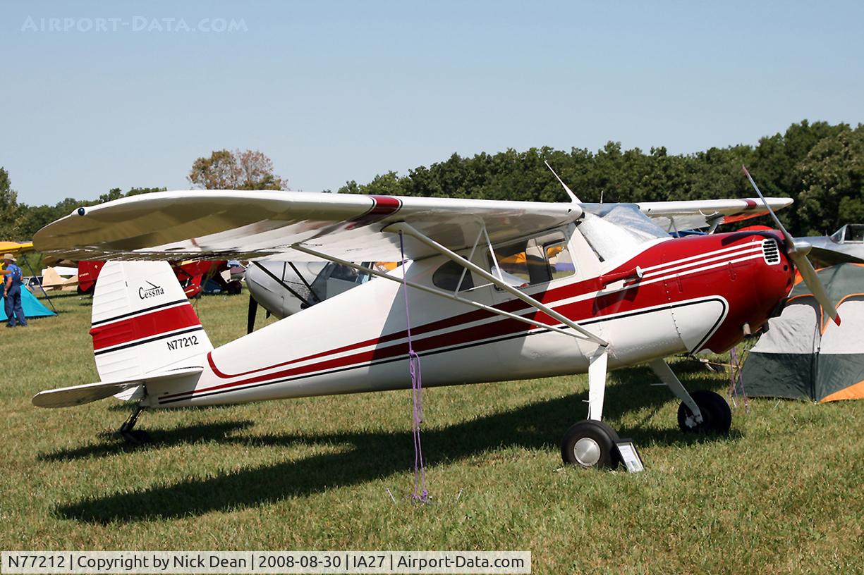 N77212, 1946 Cessna 120 C/N 11674, /