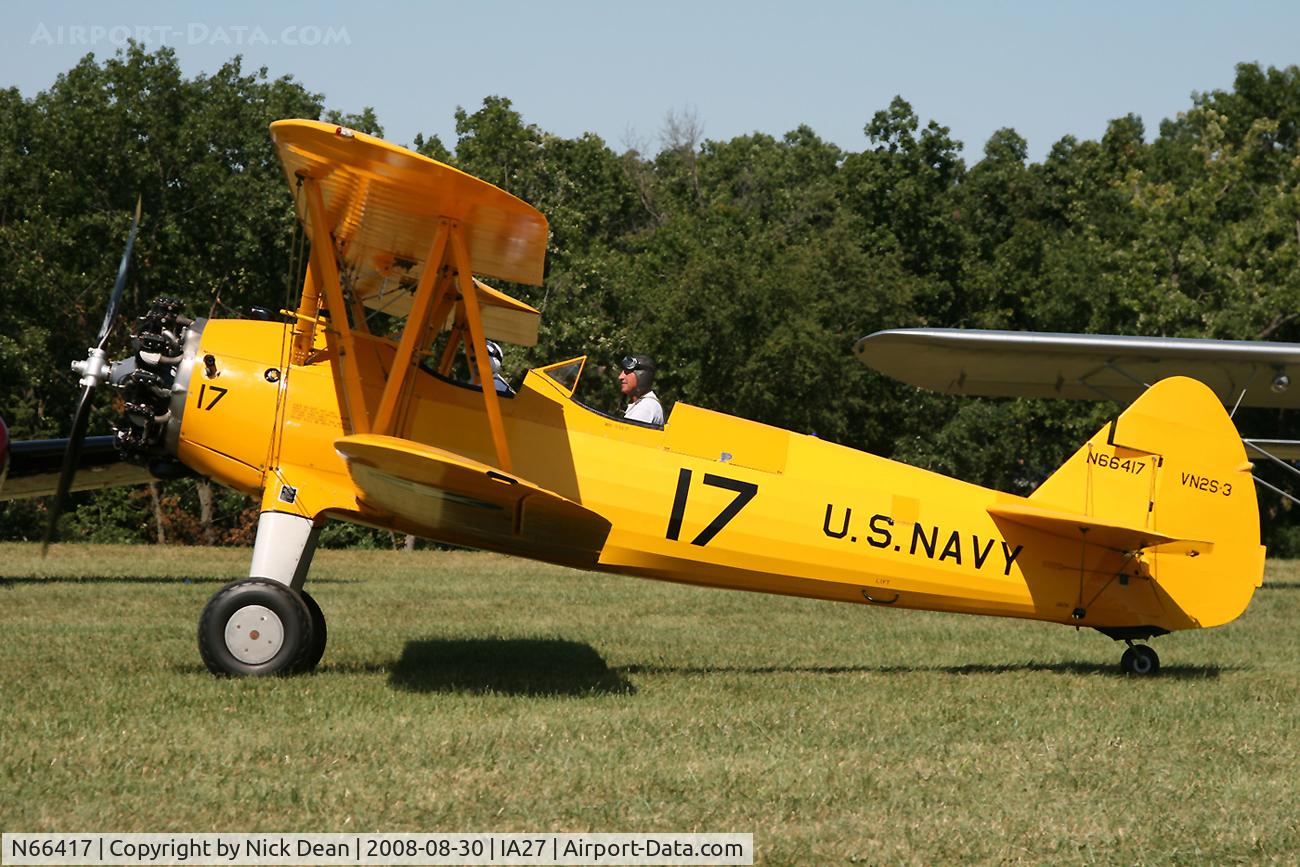 N66417, 1942 Boeing B75N1 C/N 75-6826, /