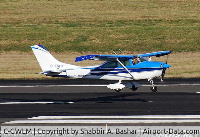 C-GWLM, 1965 Cessna 182H Skylane C/N 18256625, importation flight to Canada, before registration change