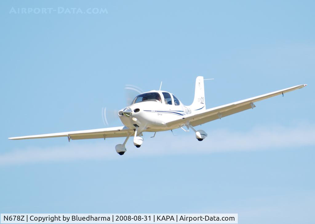 N678Z, 2002 Cirrus SR22 C/N 0311, On approach to 17L.
