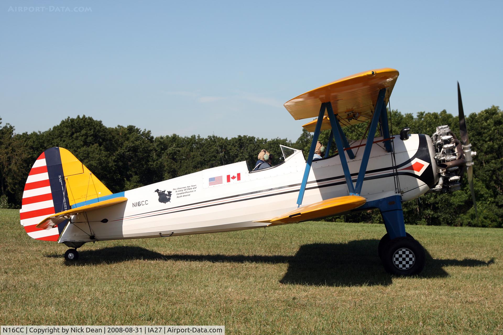 N16CC, 1940 Boeing A75N1(PT17) C/N 75-623, /