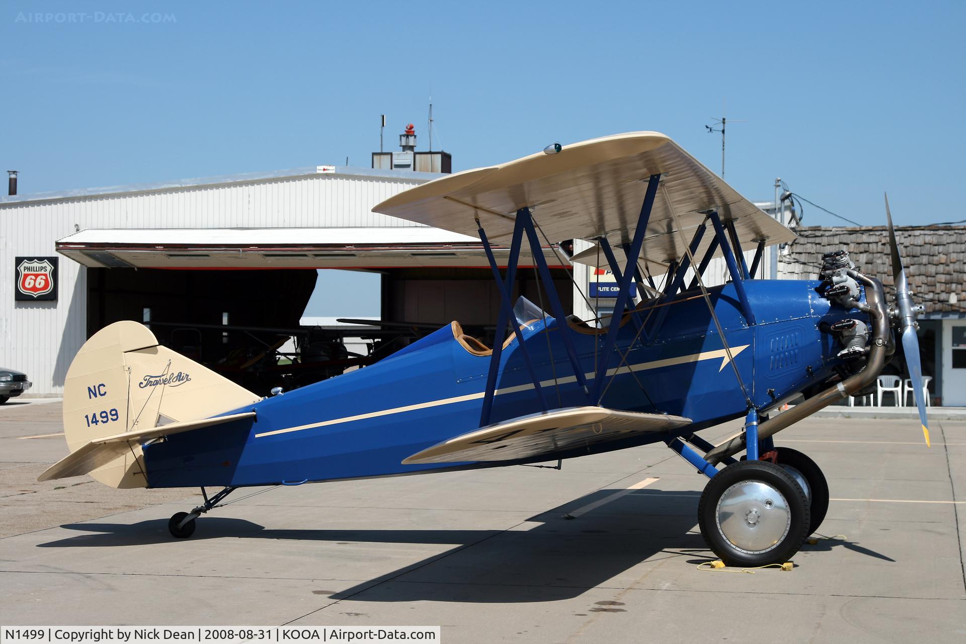 N1499, Curtiss-Wright Travel Air 4000 C/N 164, /