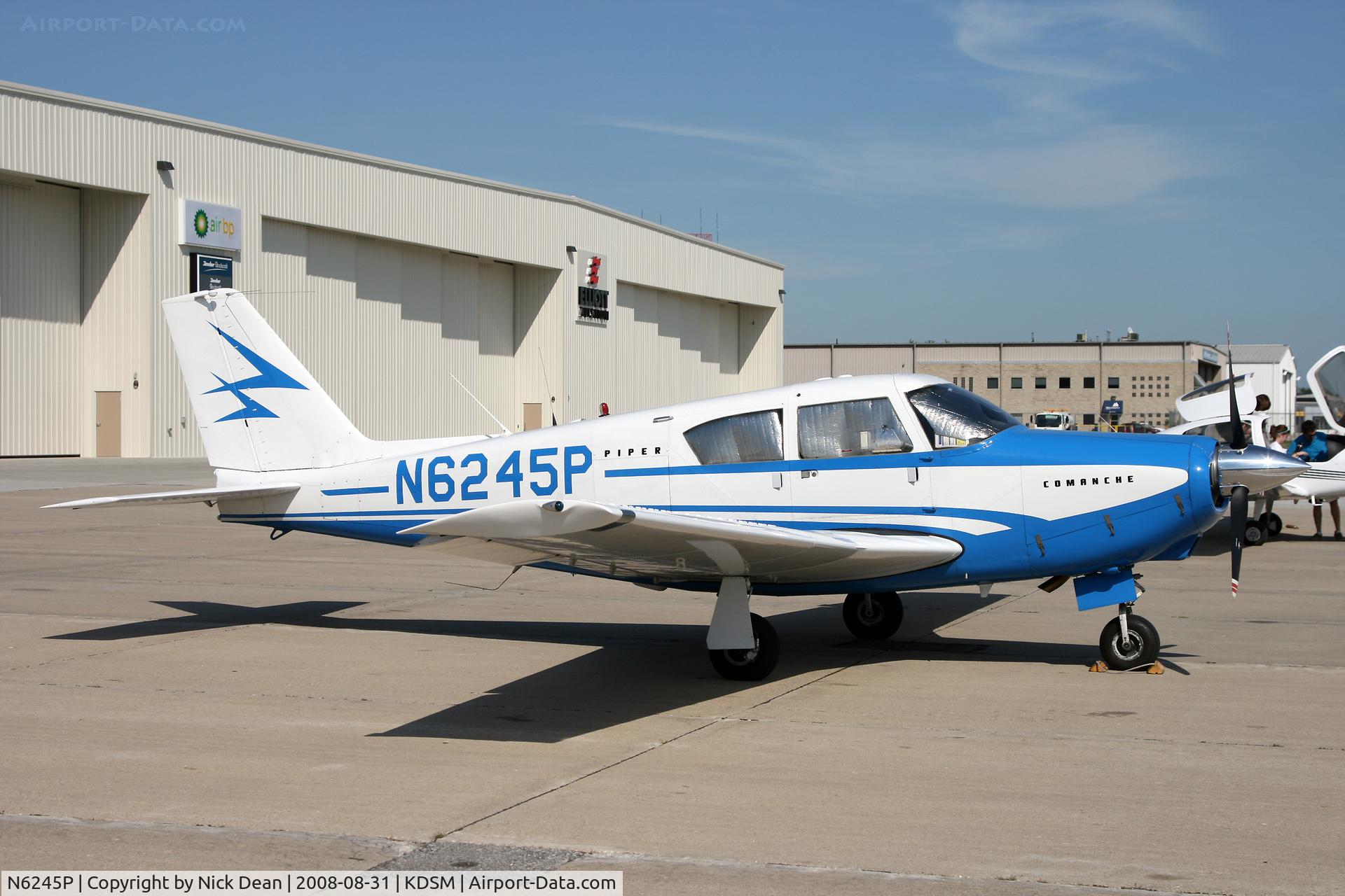 N6245P, 1959 Piper PA-24 C/N 24-1351, /
