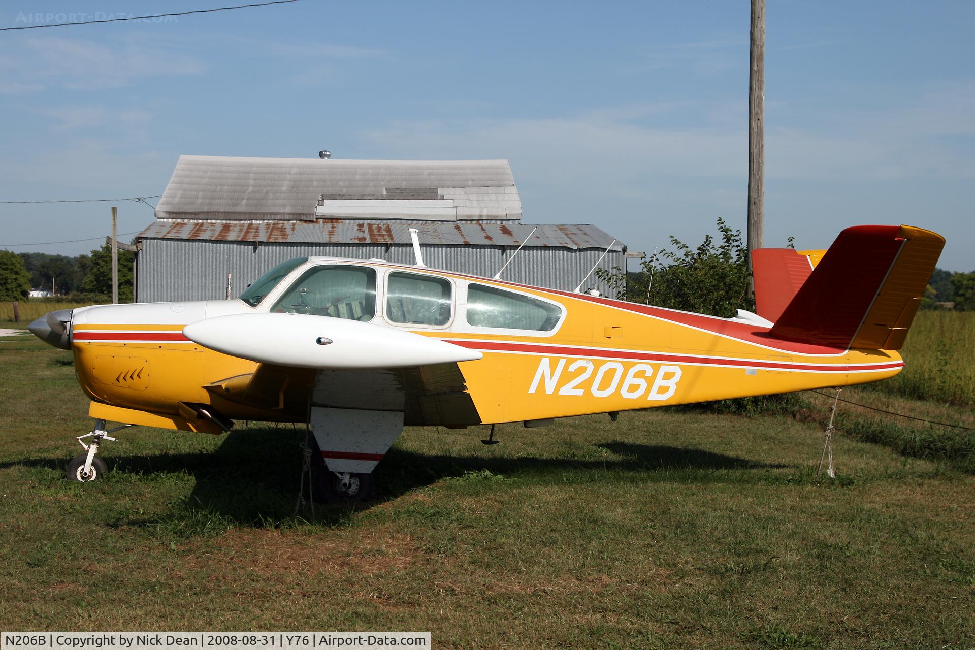 N206B, 1953 Beech D35 C/N D-3479, /