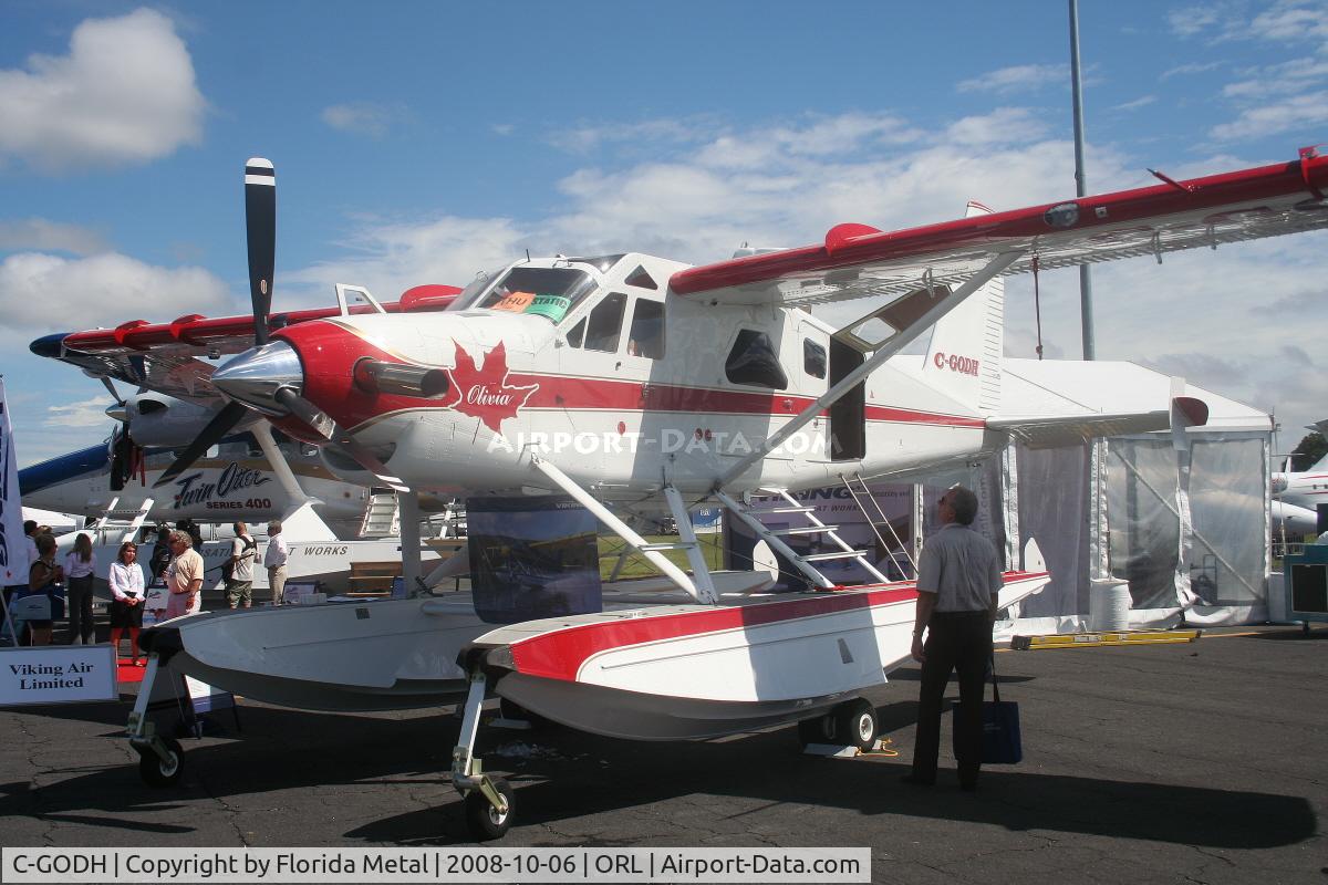 C-GODH, 1956 De Havilland Canada DHC-2T Viking Turbo Beaver C/N 979, DHC-2 Beaver on floats at NBAA