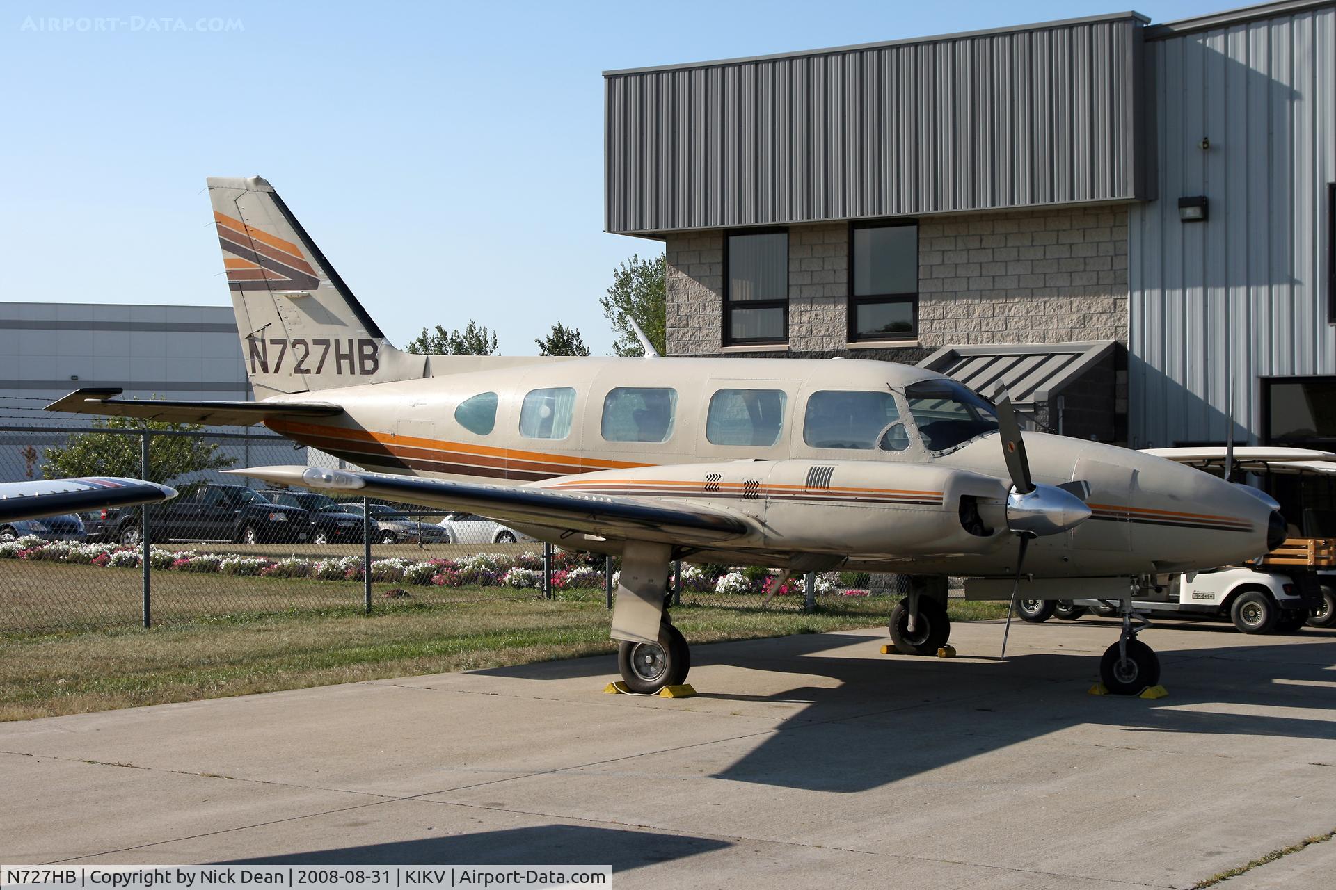 N727HB, 1980 Piper PA-31-325 Navajo C/R C/N 31-8112006, /