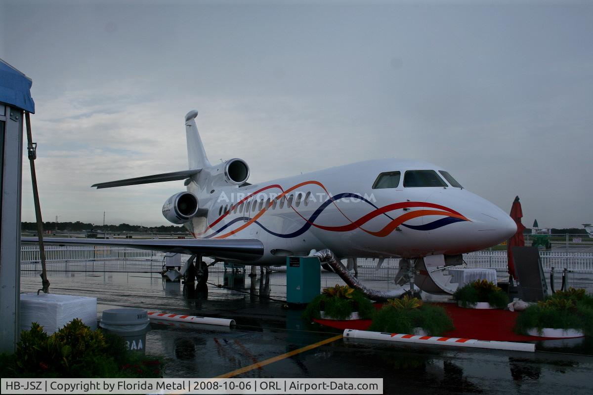 HB-JSZ, 2007 Dassault Falcon 7X C/N 004, Falcon 7X at NBAA